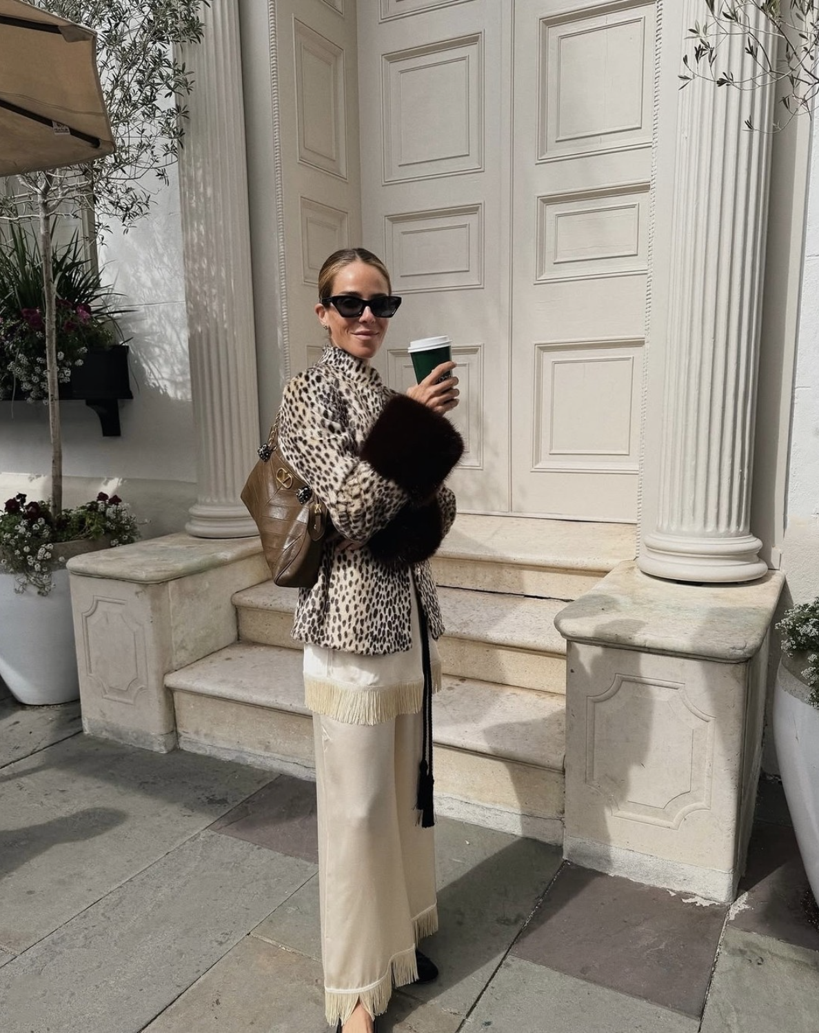 Julia Berolzheimer wearing Carelli